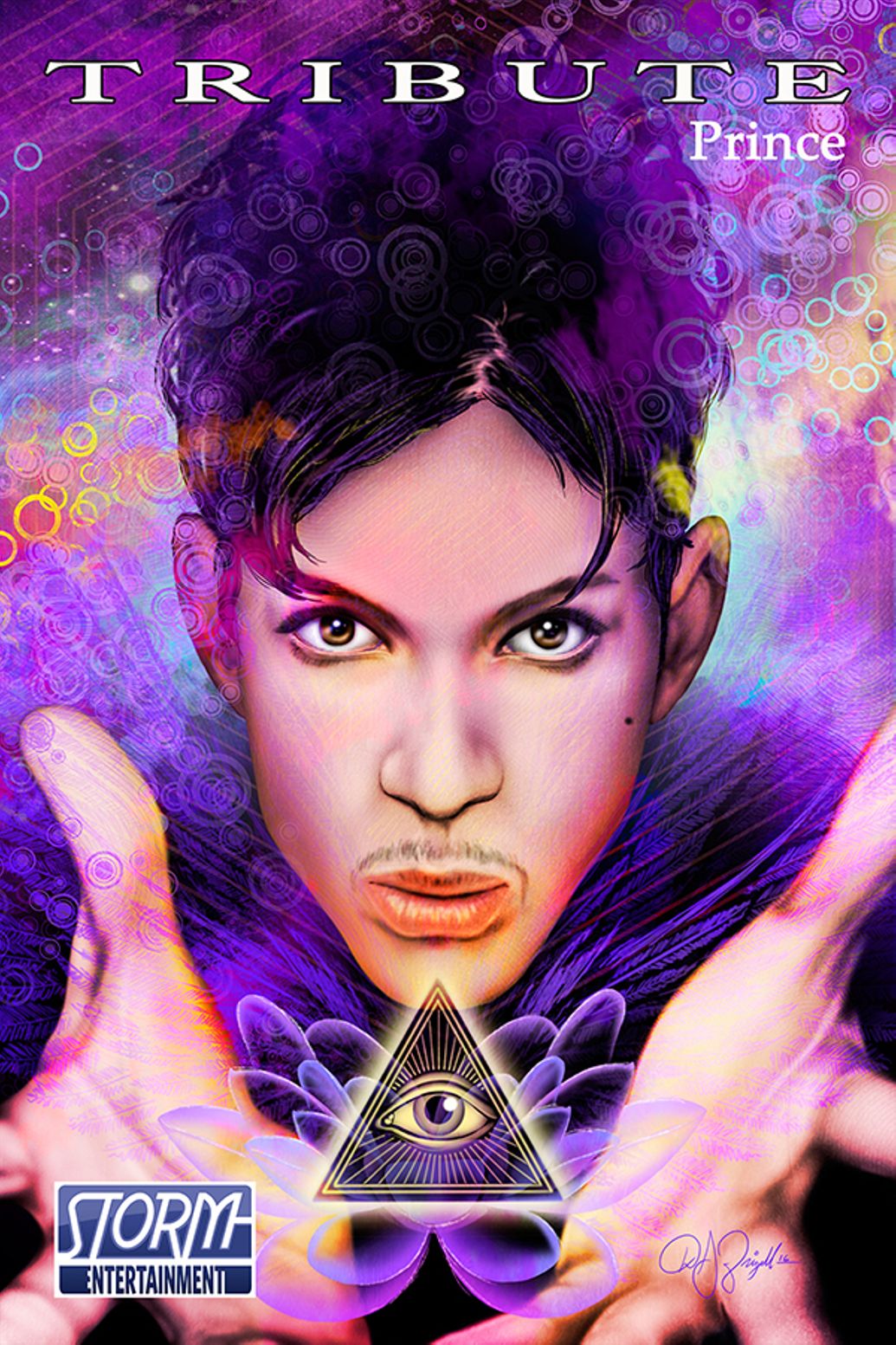 Tribute: Prince comic book, released on the late singer’s birthday, June 7th