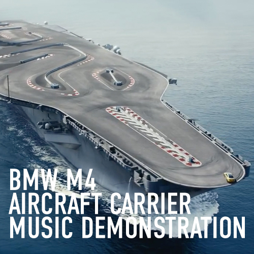 BMW M4 // Aircraft Carrier Advertisement Music Demonstration